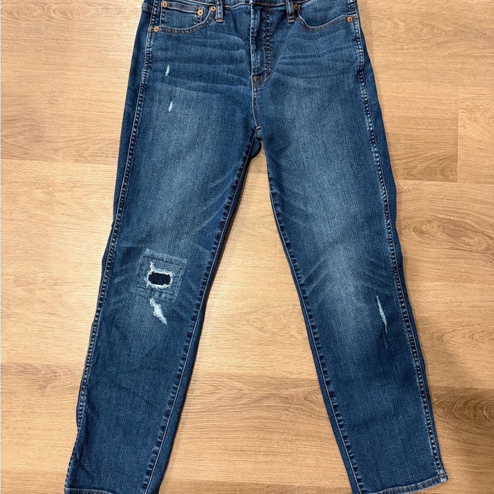 JCrew vintage Street Classic Blue Distressed Women Jeans Size 29